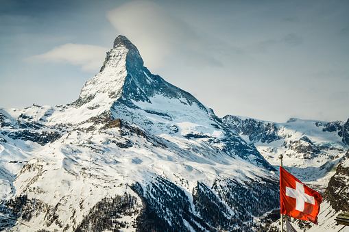 Matterhorn at sunny a day