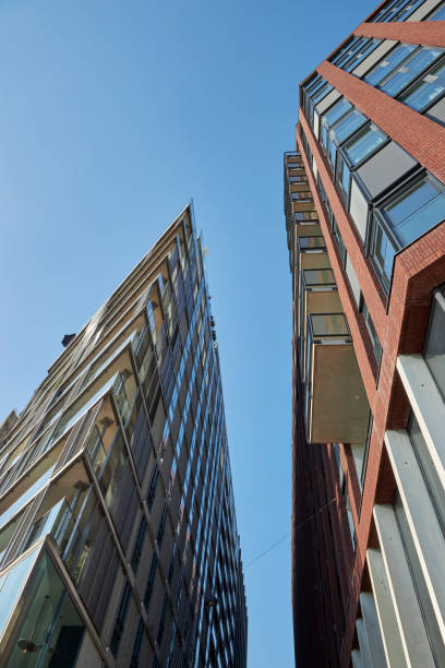 istock Modern architecture at Oosterdokskade, Amsterdam 1420996674