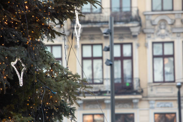 istock lviv city christmas tree close up 1420998540