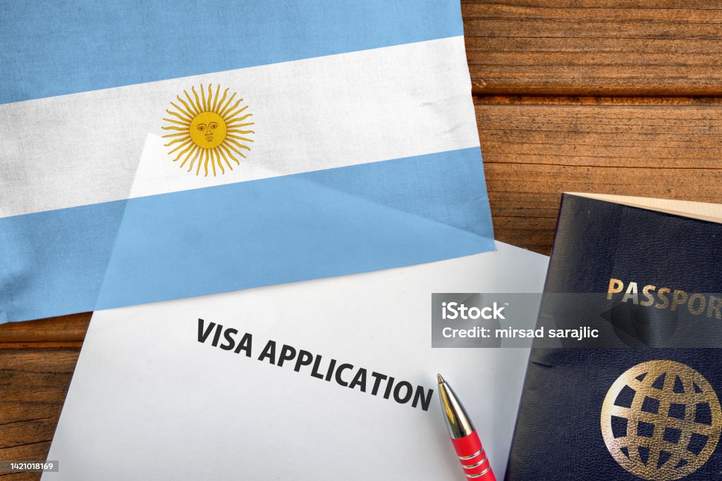 Argentina Visa Application Form Stock Photo Download Image Now Argentina Passport china-visa-application-form-templates-at-allbusinesstemplates-application-form-business