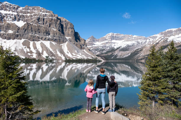 istock Family exploring the great outdoors 1421023357