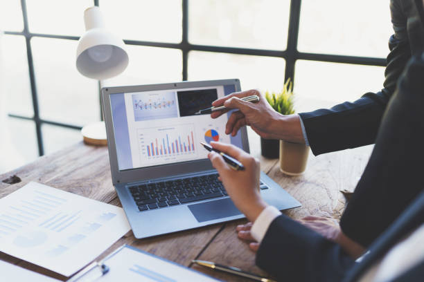 istock discuss about new startup project business team briefing plan. creative startup business people group in office. 1421030348