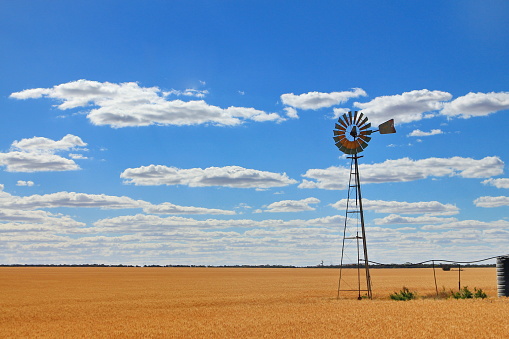 Remote farm in the Australian outback