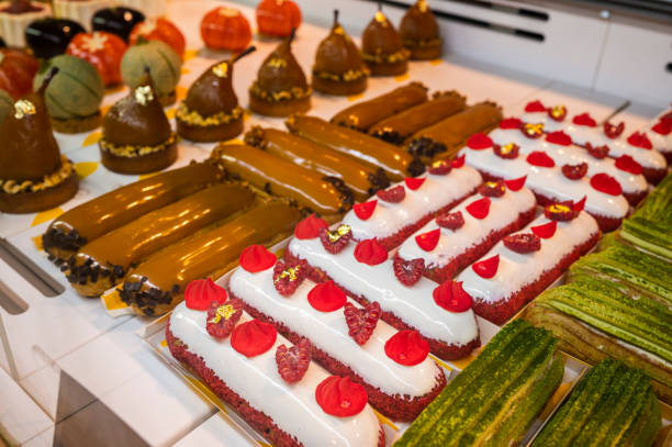 istock Custard cake of a pastry shop 1421052397
