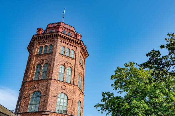 istock Historic tower at Skansen in Stockholm 1421052539