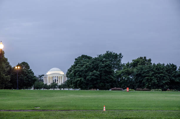 istock Jefferson Memorial at night 1421062561