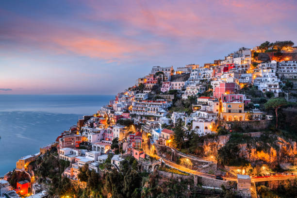 istock Positano, Italy along the Amalfi Coast 1421062624