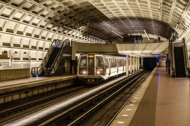 Photo of Washington DC subway station