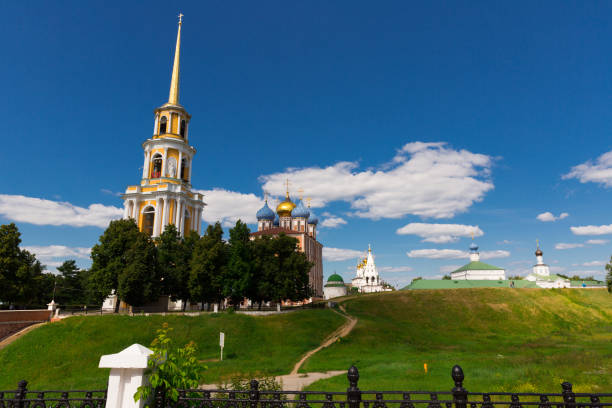 View of Ryazan Kremlin with Assumption Cathedral,  Russia