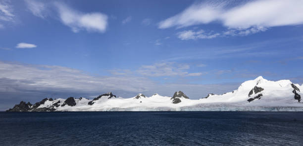 South Shetland Islands are about 75 miles northwest of the Antarctic Peninsula and a popular stoping point for expeditions from Argentina.