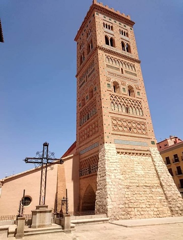 The tower of San Martín de Teruel is a building of the Aragonese Mudejar of Spain cataloged in 1986 as a World Heritage Site