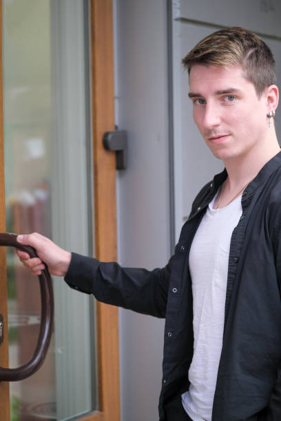 istock Portrait of a young handsome guy 1421079441