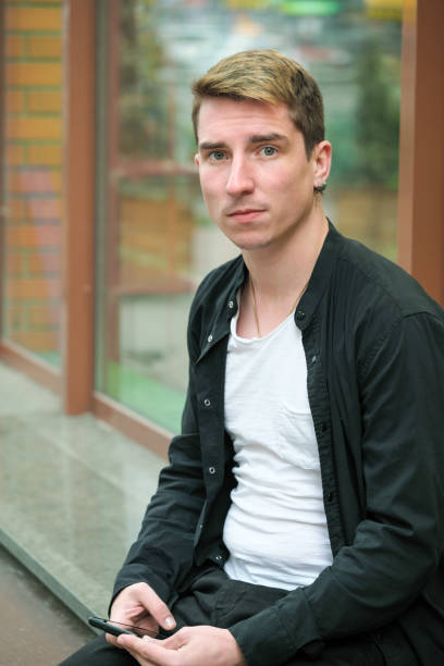 istock Portrait of a young handsome guy 1421079604