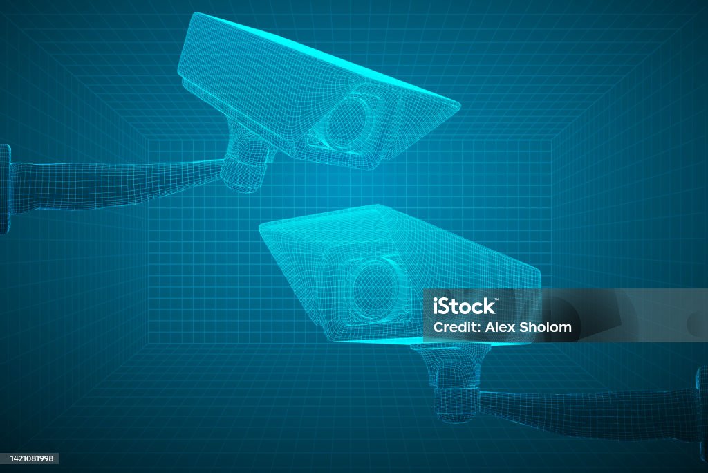 Camera Construction Vector Image Set Of Vector Images Cctv Camera Stock Illustration - Download Image ...