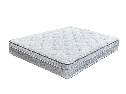 Mattress on white background with clipping path
