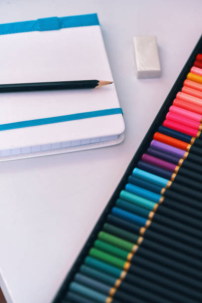 istock School Supply, Back to School Concept with Colored Pencils 1421108457