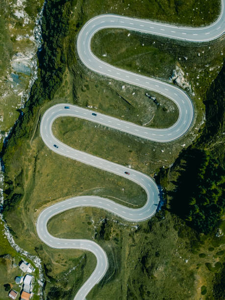 istock road transportation technology, julierpass swiss alps 1421116233