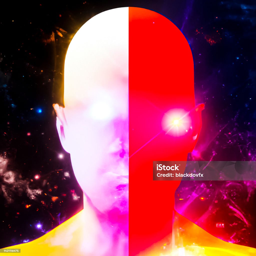 Android Portrait Deep Learning Artificial Intelligence Background Stock ...