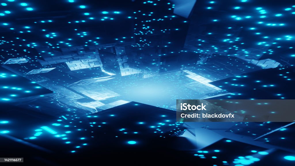 Technological digital background Backgrounds Stock Photo