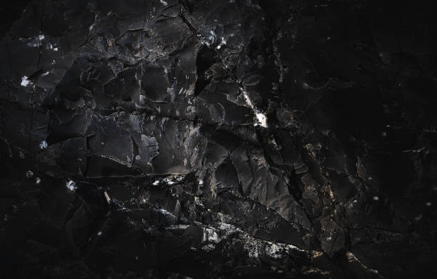 istock Black texture. Stone background. Dark marble. Rock texture. Rock surface with cracks. Rock pile. Paint spots wall. Grunge Rough structure. Abstract texture. 1421118130