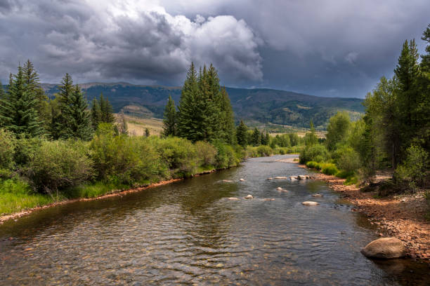 istock The Blue River in Silverthorne, Colorado 1421120194