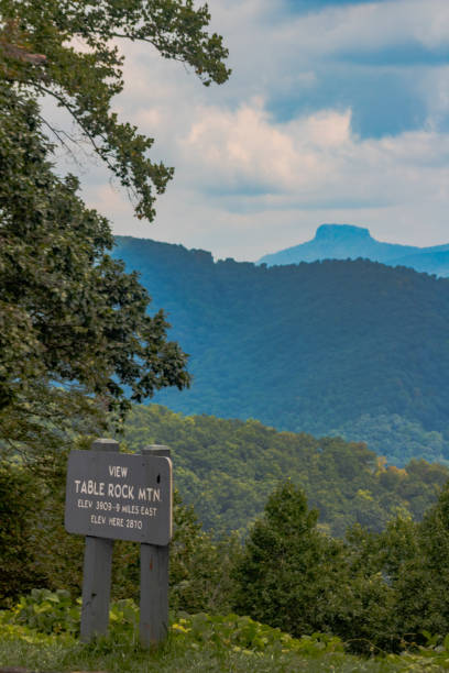 istock Views of Table Rock from the Blue Ridge Parkway 1421131596