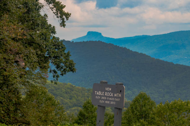 istock Views of Table Rock from the Blue Ridge Parkway 1421131598
