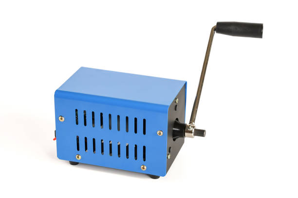 istock Electricity generator emergency situation, device for extreme situations and charging other devices 1421133067