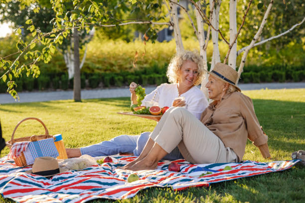 istock Picnic and holiday concept. Spring time activities. 1421138101