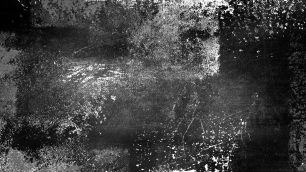 istock Black and White Grunge Background Texture 1421138386