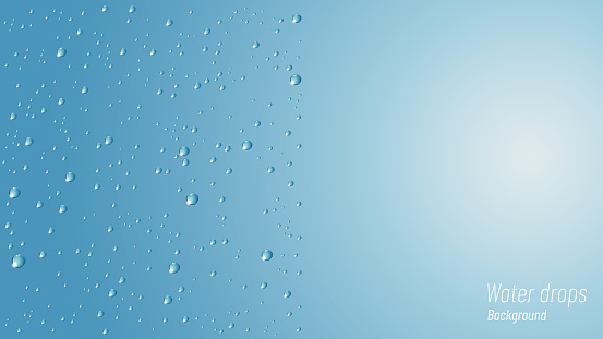 Water drop background