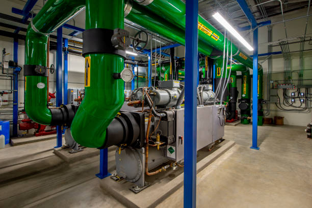 istock Mechanical Room for Refrigeration Compressors 1421151369