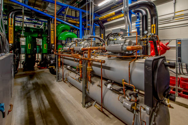 istock Mechanical Room for Refrigeration Compressors 1421151431