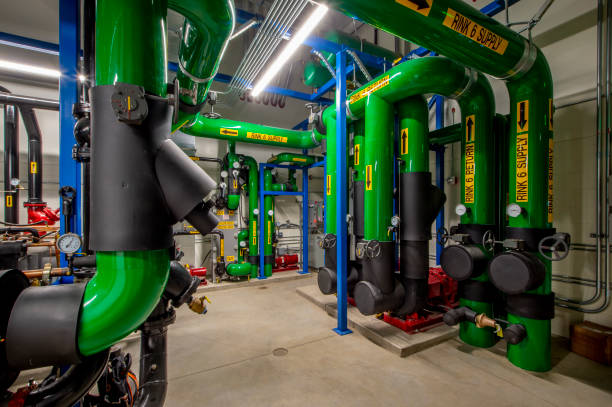 istock Mechanical Room for Refrigeration Compressors 1421151535