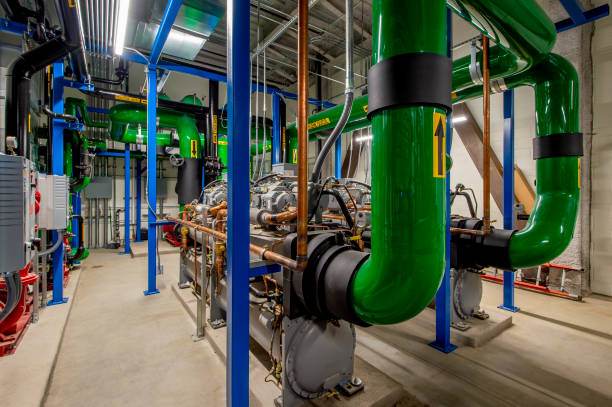 istock Mechanical Room for Refrigeration Compressors 1421151665