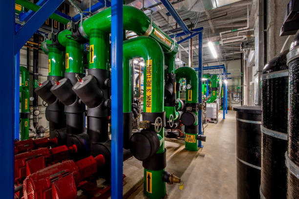 istock Mechanical Room for Refrigeration Compressors 1421151700