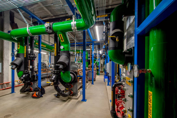 istock Mechanical Room for Refrigeration Compressors 1421151822