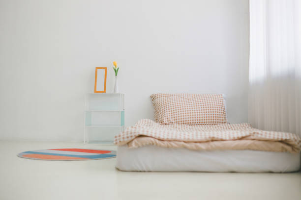 Small child room in white color
