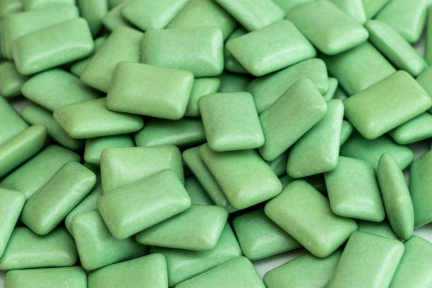 istock Lots of green granulated gum 1421168655