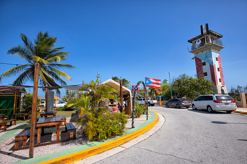 Street view of La Guancha, Ponce, Puerto Rico