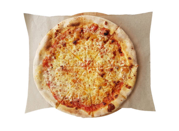 istock pizza baked top view on the table 1421188871