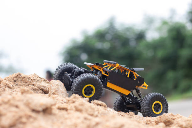 istock Toy car black color Off-road 1421194518