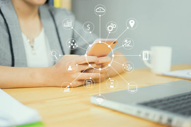 istock businesswoman working with modern devices, student girl using digital tablet computer and mobile smart phone,business concept,selective focus,vintage color 1421196097