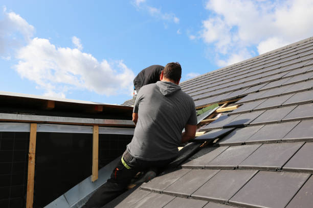istock Roofing contractor working on a new dormer 1421202460
