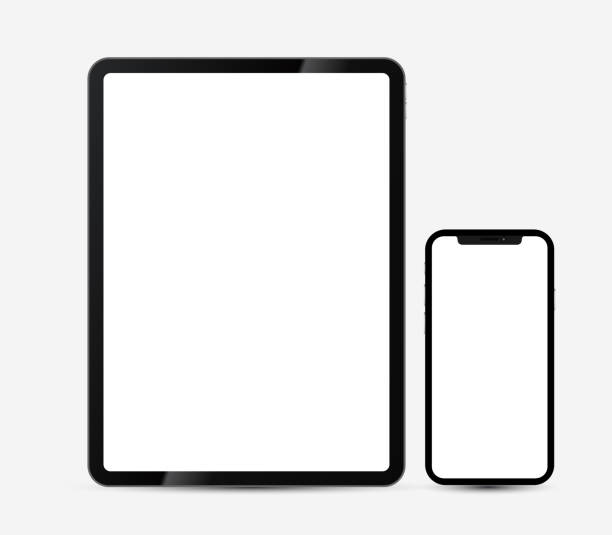 istock Mockups of modern gadgets such as tablets and smartphones 1421202563