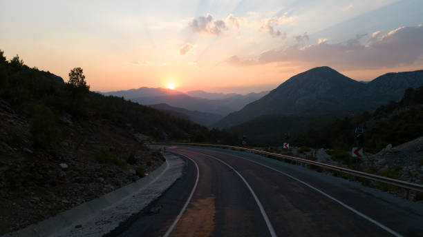 istock mountain ranges of antalya with sunset views 1421211383