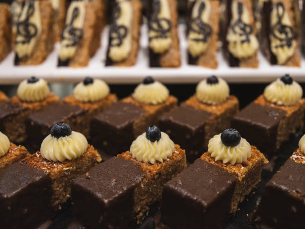 istock delicious cakes at the hotel buffet 1421213445