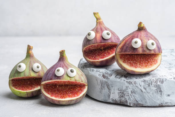 istock Spooky fig monsters for Halloween party 1421216163