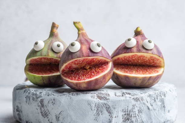 istock Spooky fig monsters for Halloween party 1421216164