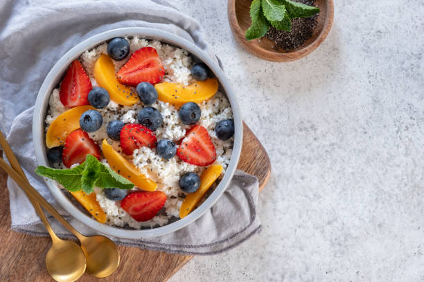 istock cottage cheese with berries 1421216225